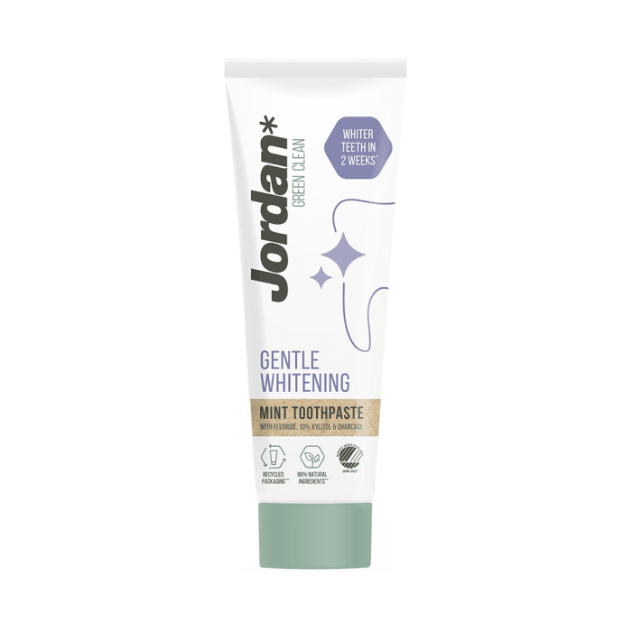JORDAN GREEN CLEAN dantų pasta GENTLE WHITENING, 75 ml