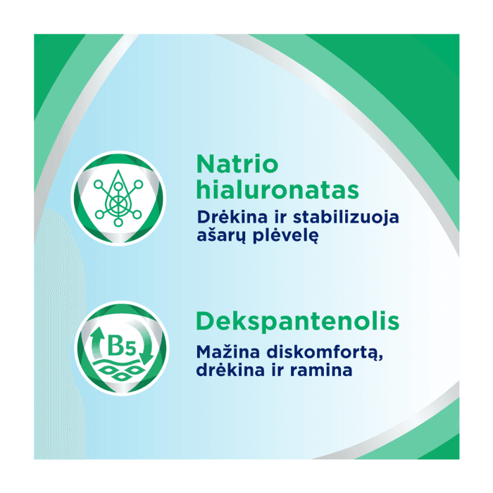 BEPANTHEN EYE akių lašai sausoms akims, 10 ml-2