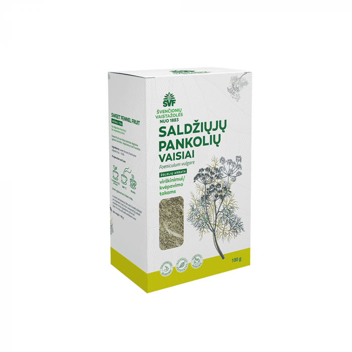 ŠVF žolelių arbata SALDŽIŲJŲ PANKOLIŲ VAISIAI, 100 g