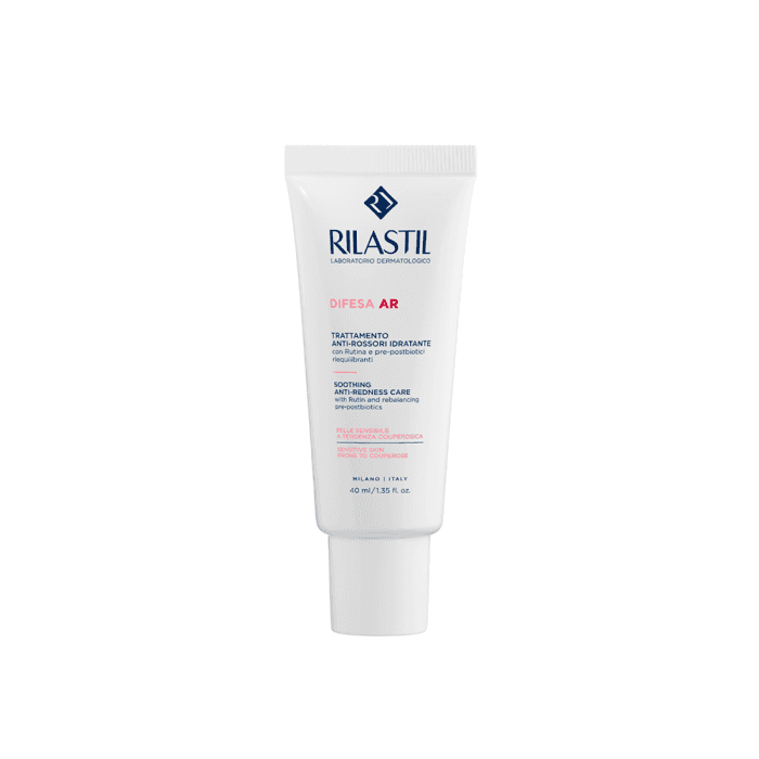 RILASTIL, DIFESA AR kremas jautriai, raustančiai odai, 40 ml