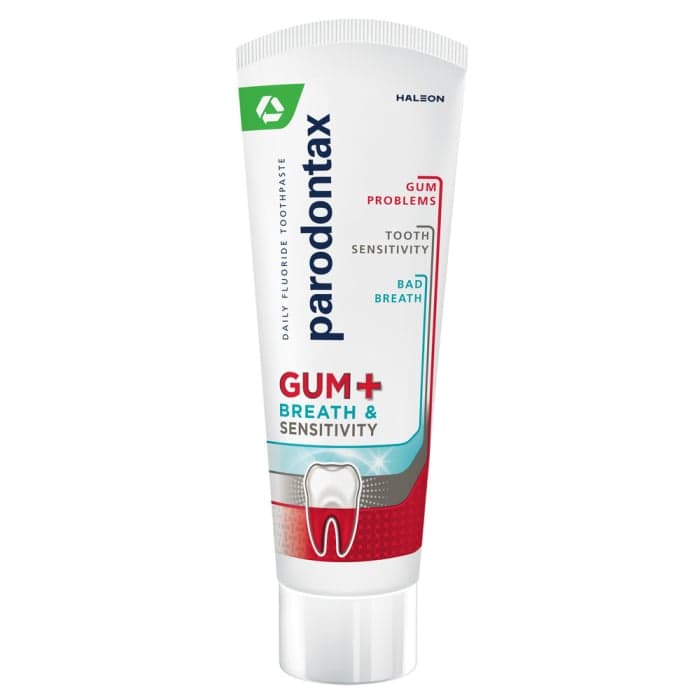 PARODONTAX dantų pasta GUM + BREATH & SENSITIVITY, 75 ml-1