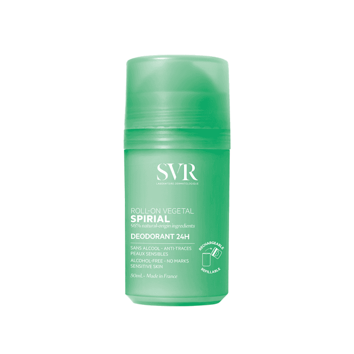 SVR dezodorantas su probiotikais itin jautriai odai SPIRIAL VÉGÉTAL ROLL-ON, 50 ml, 50 ml