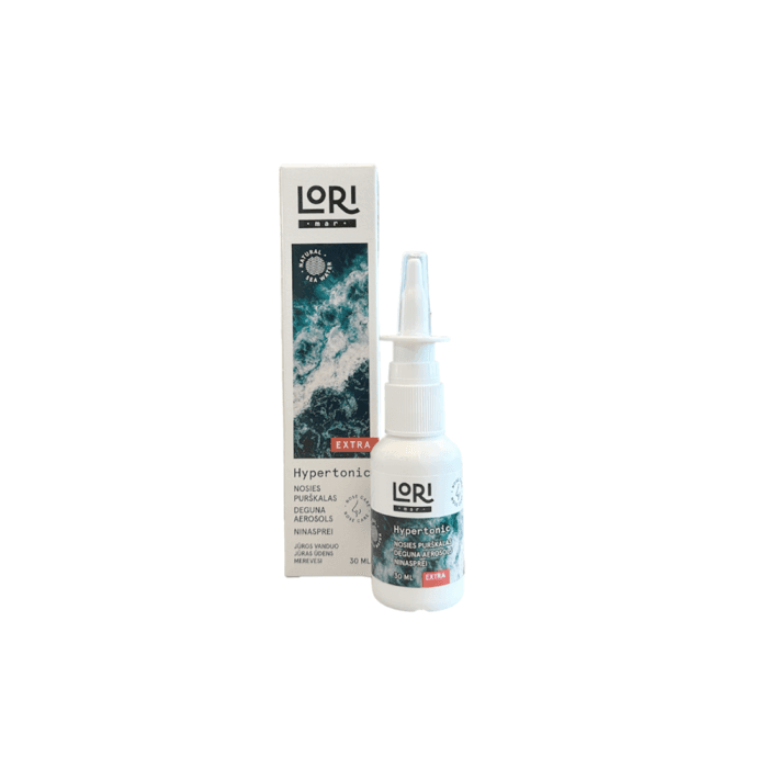 LORIMAR EXTRA jūros vandens nosies purškalas, nuo 1 mėn., 30 ml-1