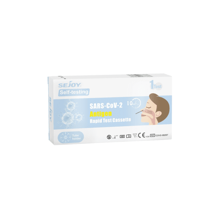 SEJOY greitasis SARS-Cov-2 antigeno testas iš nosies, 1 vnt.