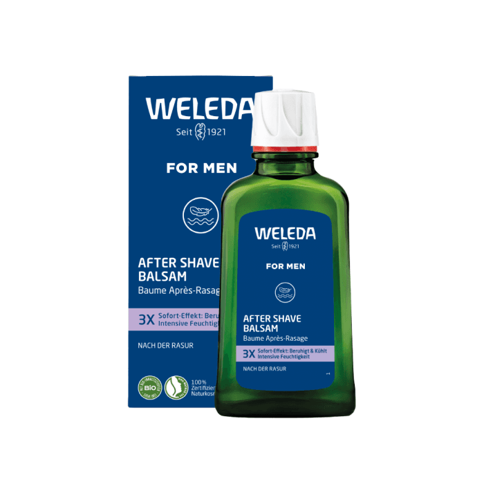 WELEDA drėkinamasis balzamas po skutimosi jautriai odai MEN, 100 ml-1