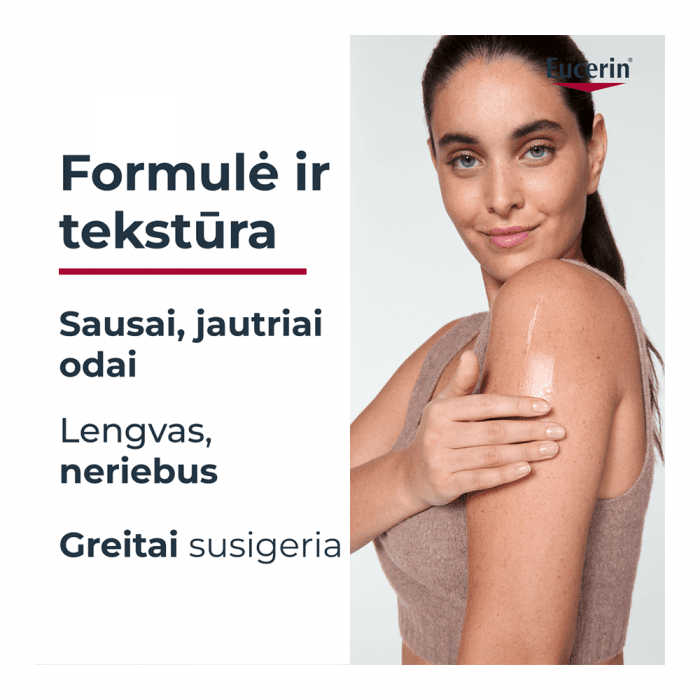 EUCERIN lengvas losjonas sausai, jautriai odai PH5, 400 ml-1