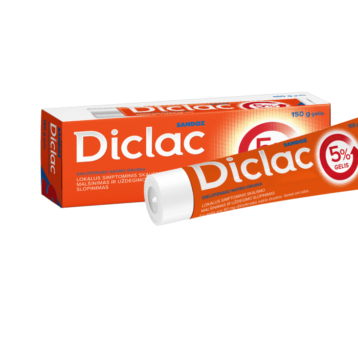 DICLAC, 150 g, Gelis, N1