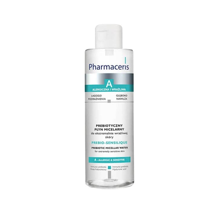 PHARMACERIS A prebiotinis micelinis vanduo PREBIO SENSILIQUE, 200 ml