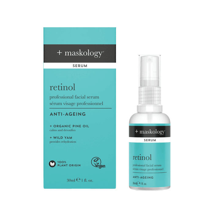 MASKOLOGY naktinis veido serumas su retinoliu, 30 ml