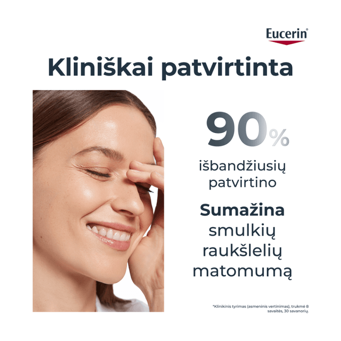 EUCERIN akių srities kremas su hialurono rūgštimi HYALURON-FILLER + 3x EFFECT, SPF 15, 15 ml-2