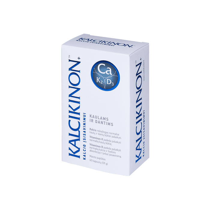 KALCIKINON+, 60 kapsulių