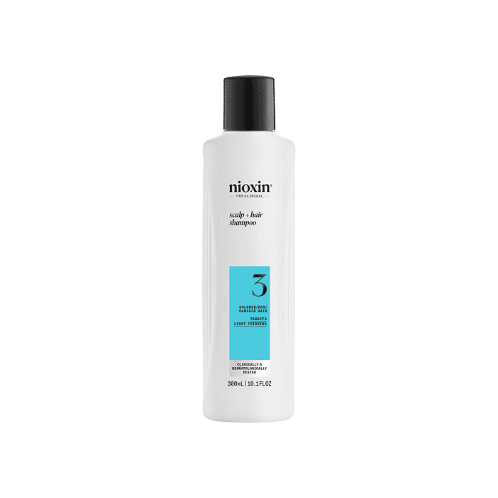NIOXIN PRO CLINICAL galvos odos ir plaukų šampūnas SYS3 SCALP & HAIR SHAMPOO, 300 ml