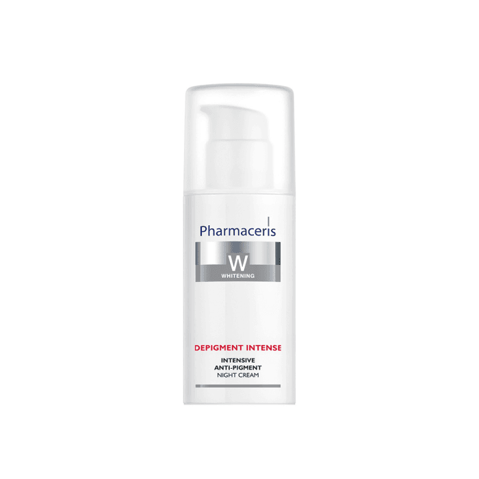 PHARMACERIS W naktinis kremas nuo pigmentacijos DEPIGMENT INTENSE, 50 ml