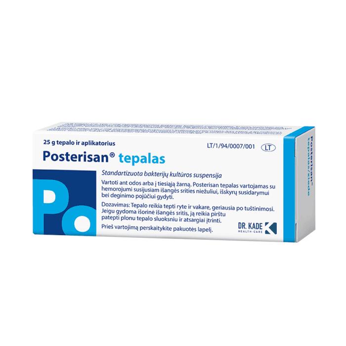 POSTERISAN, 25 g, Tepalas, N1