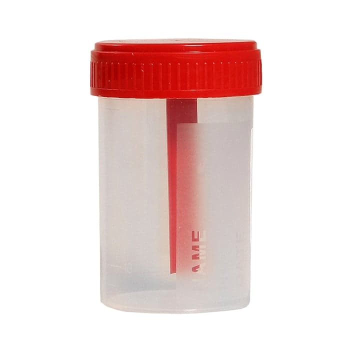 EUROCARE užsukamas indelis išmatoms su lazdele, 60 ml