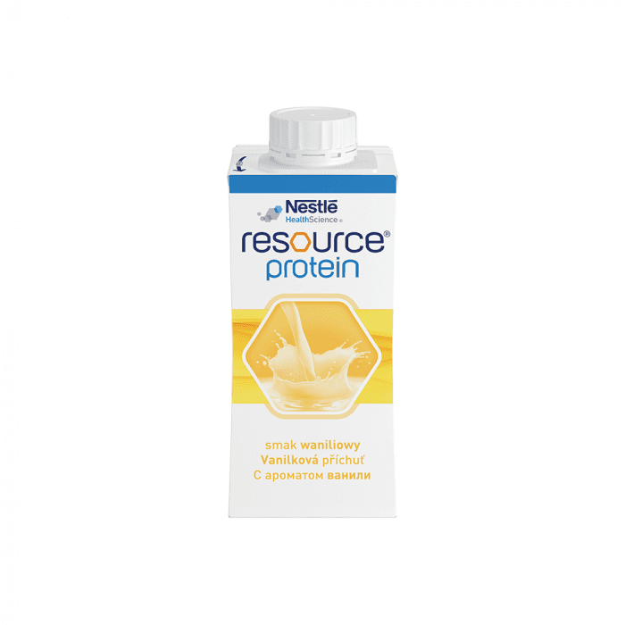 RESOURCE PROTEIN vanilės skonio gėrimas, 4 pakeliai-1
