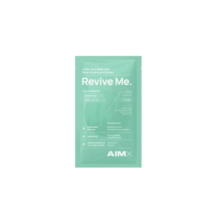 AIMX paakių lakštinė kaukė su hialuronu REVIVE ME, 1 vnt.