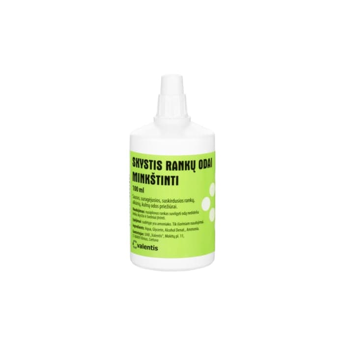 VALENTIS skystis rankoms minkštinti, 100 ml