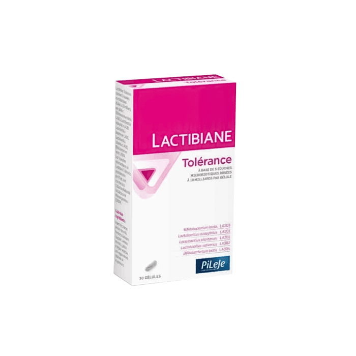 PILEJE LACTIBIANE TOLERANCE, 30 kapsulių