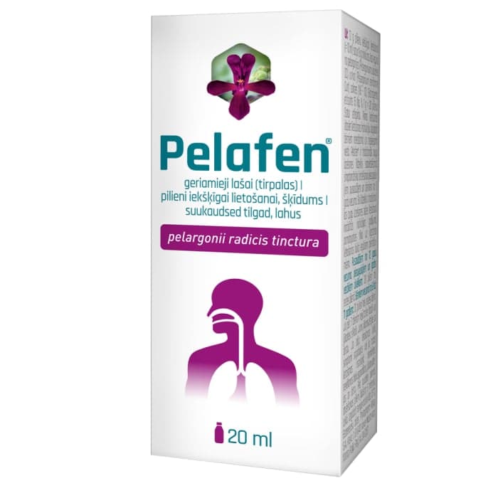 Pelafen 8 g/10g, geriamieji lašai, tirpalas, N1