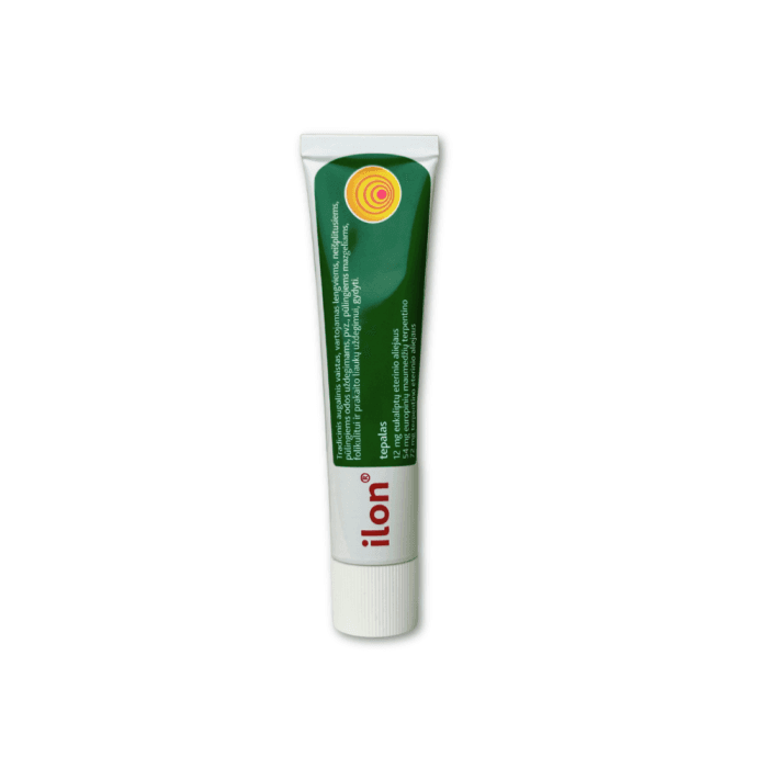 ILON, 12mg+54mg+72mg/g, 25g, Tepalas, N1-1