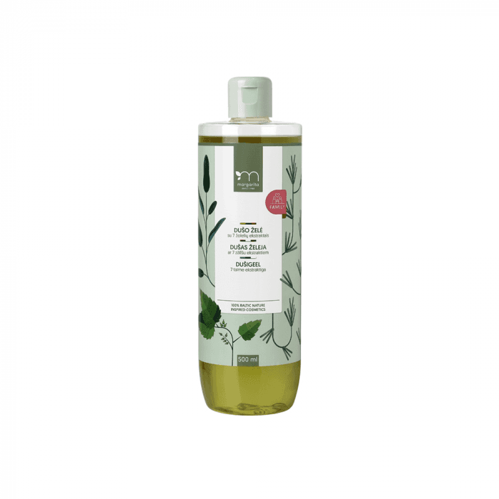 MARGARITA dušo žėlė su 7 žolelių ekstraktais, 500 ml