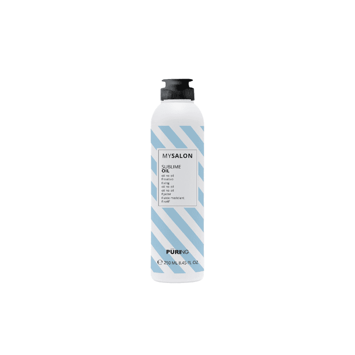 PURING lengvos fiksacijos garbanų formavimo gelis SUBLIME OIL, 250 ml