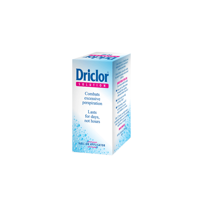 DRICLOR antiperspirantas (tirpalas) su 20 proc. aliuminio chlorido druskos, 20 ml