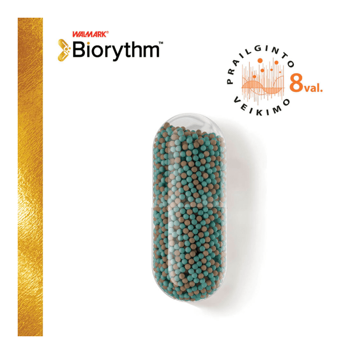 BIORYTHM ASHWAGANDHA (prailginto veikimo ašvaganda), 30 kapsulių-1