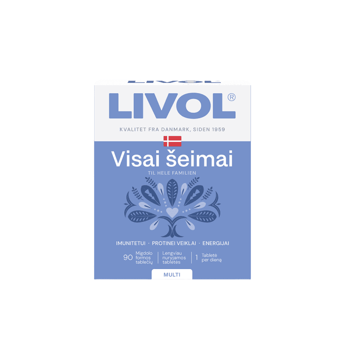 LIVOL MULTI VISAI ŠEIMAI, 90 tablečių