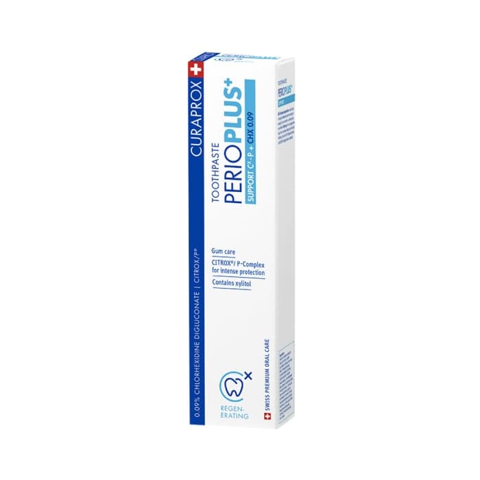 CURAPROX dantų pasta su 0,09 % chlorheksidino ir hialurono rūgštimi PERIO PLUS+ SUPPORT, 75 ml-1