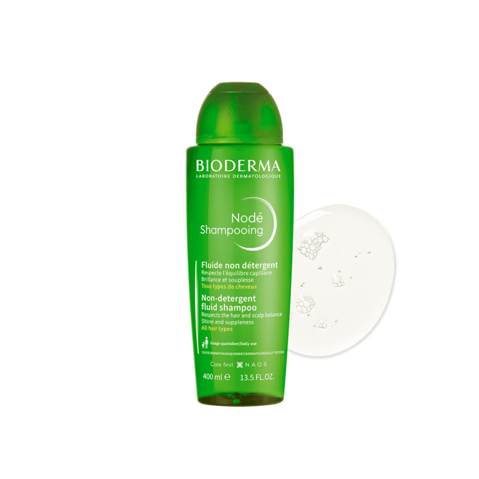 BIODERMA kasdienio naudojimo šampūnas NODÉ SHAMPOOING FLUIDE, 400 ml-1