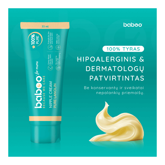 BABOO lanolino kremas speneliams, 35 ml-1