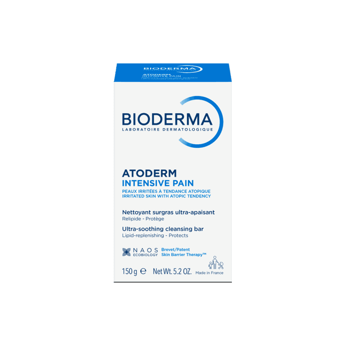 BIODERMA raminantis valomasis muilas sudirgusiai, atopiškai odai ATODERM INTENSIVE PAIN, 150 g-1