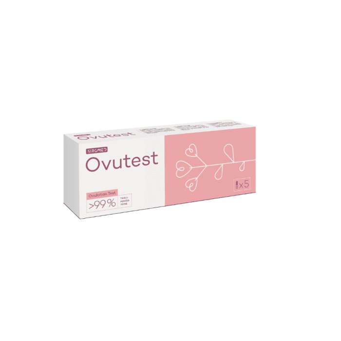 SIROMED srovinis ovuliacijos testas OVUTEST, 5 vnt.-1
