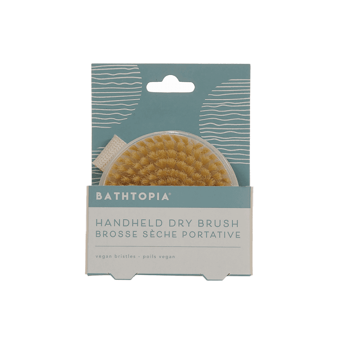 BATHTOPIA HANDHELD DRY kūno šepetėlis, 1 vnt.