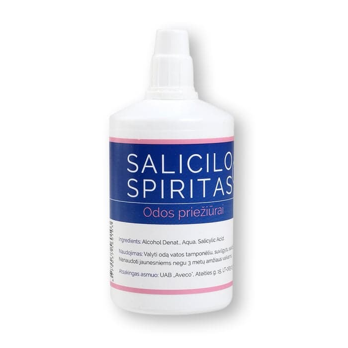 SALICILO SPIRITAS 1%, 100 ml