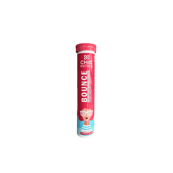 CHIC NUTRIX BOUNCE, 20 šnypščiųjų tablečių