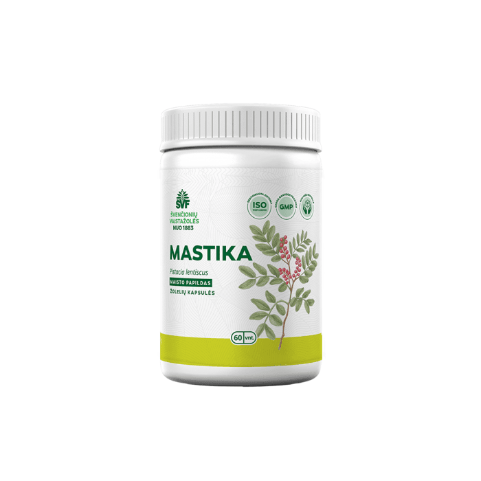 ŠVENČIONIŲ VIATSŽAOLĖS, Mastika, 60 kapsulių