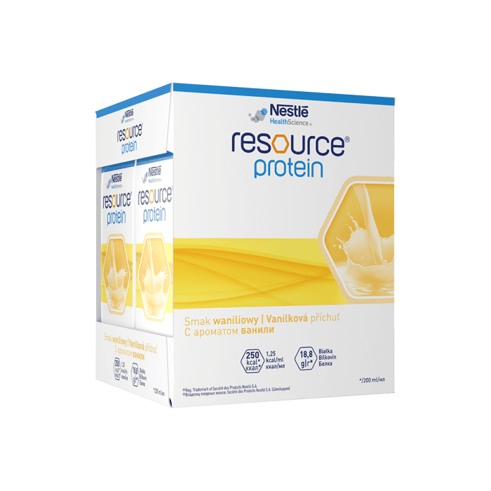 RESOURCE PROTEIN vanilės skonio gėrimas, 4 pakeliai-2