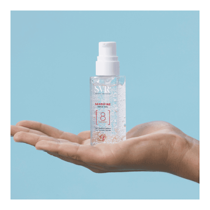 SVR veido gelis itin jautriai, alergiškai odai SENSIFINE AQUA-GEL, 40 ml, 40 ml-2