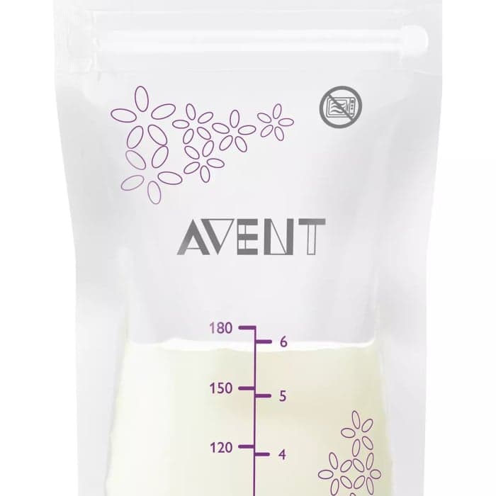 PHILIPS AVENT maišeliai motinos pienui laikyti 180 ml, SCF603/25, 25 vnt., 180 ml-1