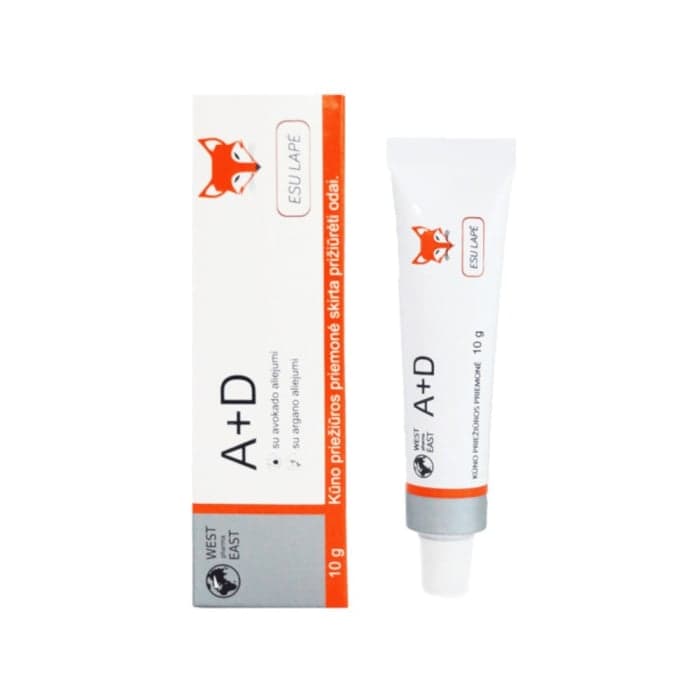ESU LAPĖ A+D kremas, 10 g