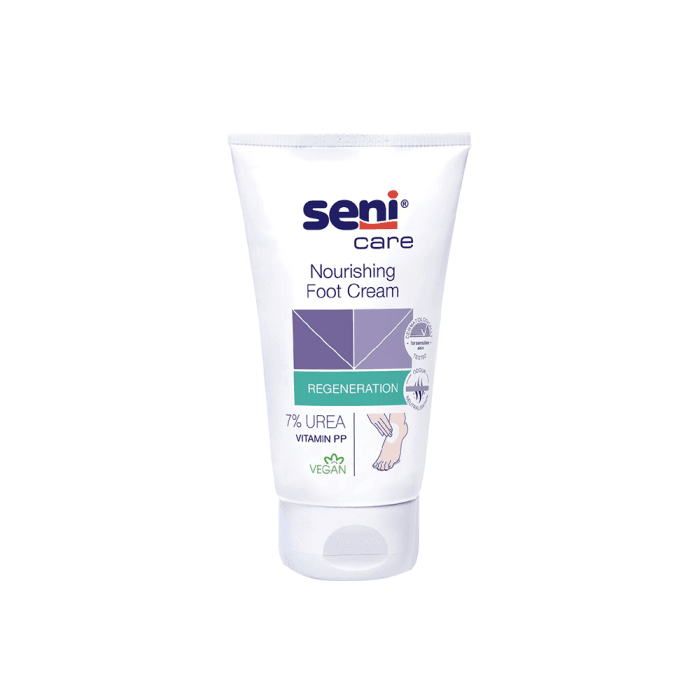 SENI CARE pėdų kremas su 7 % šlapalo, 100 ml