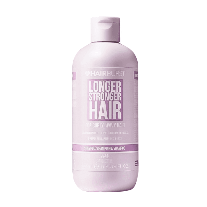 HAIRBURST šampūnas garbanotiems, banguotiems plaukams, 350 ml