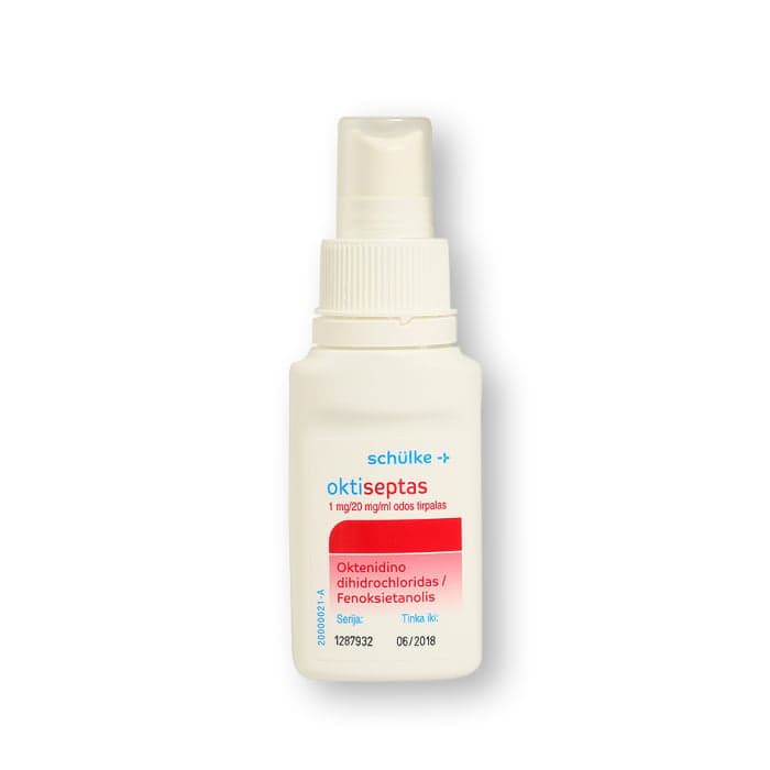 OKTISEPTAS, 50 ml, odos tirpalas, N1-1