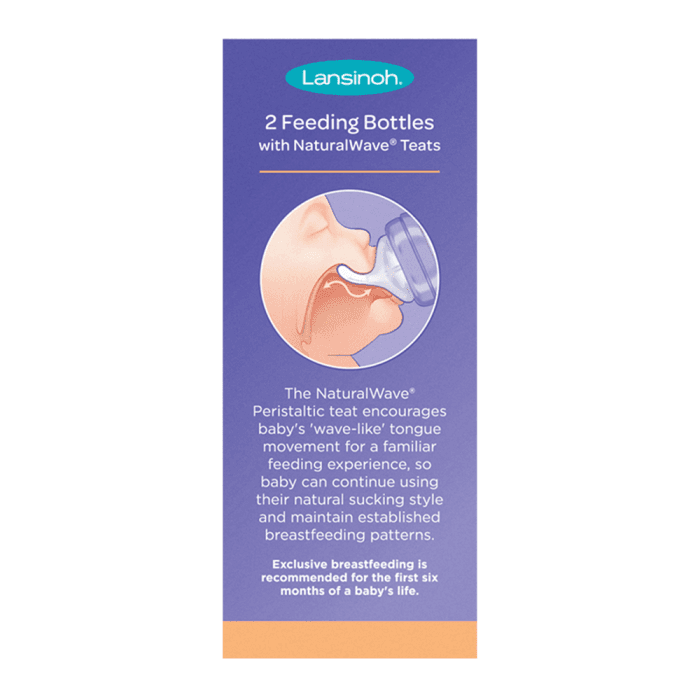 LANSINOH maitinimo buteliukai su žinduku, 2 vnt., 160 ml-2