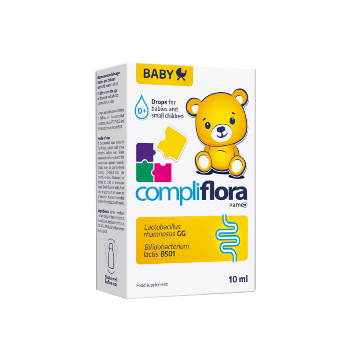 COMPLIFLORA BABY lašai, 10 ml