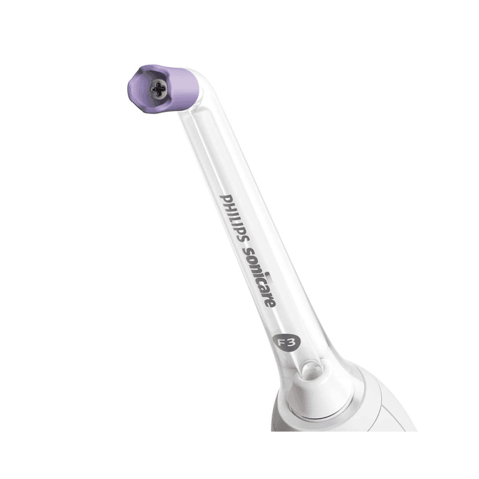 PHILIPS SONICARE burnos irigatoriaus antgalis F3 QUAD STREAM NOZZLE, 2 vnt.