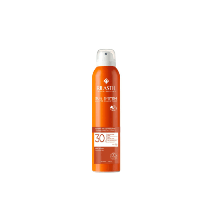 RILASTIL purškiamas apsauginis losjonas nuo saulės SUN SYSTEM, SPF 30, 200 ml